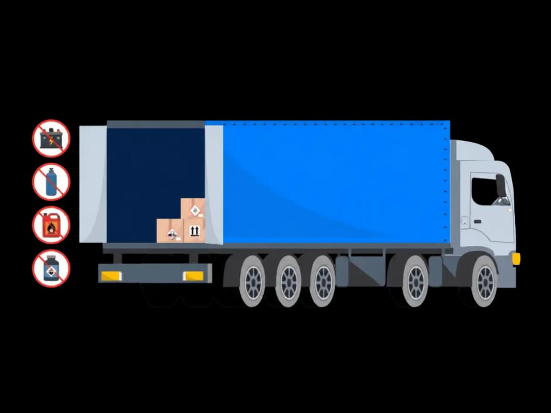 restricted and prohibited items for shipping freight