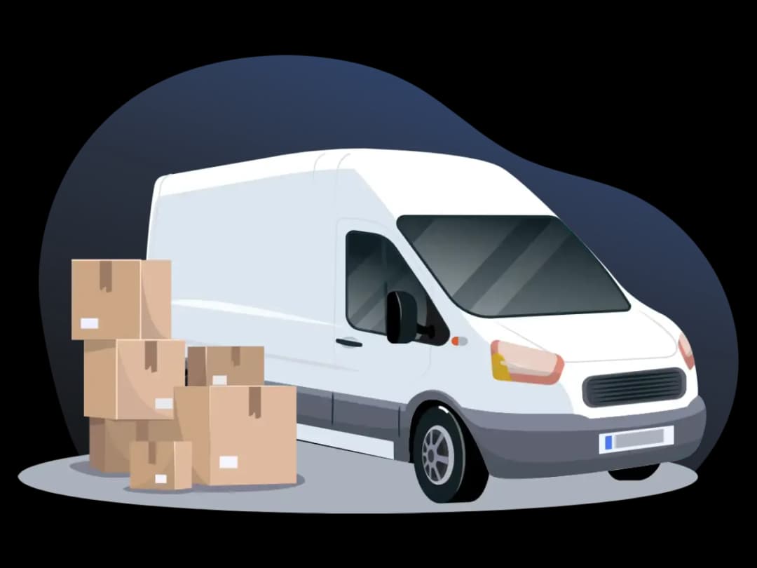 Van delivery service to Denmark