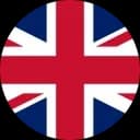 The Union Jack, United Kingdom's flag, displaying red, white, and blue crosses.