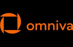 Orange Omnivata logo featuring a stylized square graphic on a black background.