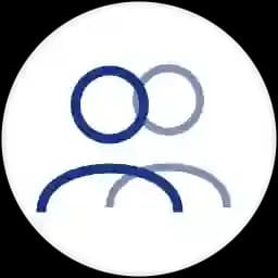 Icon showing three abstract figures representing a group of people.