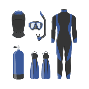 μεταφορά καταδυτικού εξοπλισμού