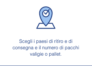 Prenotare spedizione passo 1