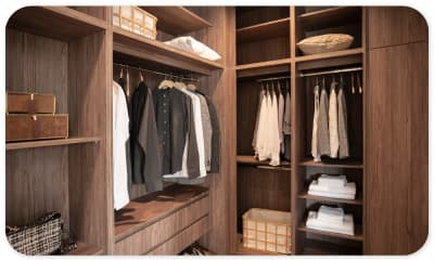 wardrobe moving services