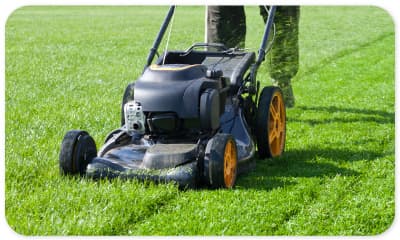 lawn mower relocation service