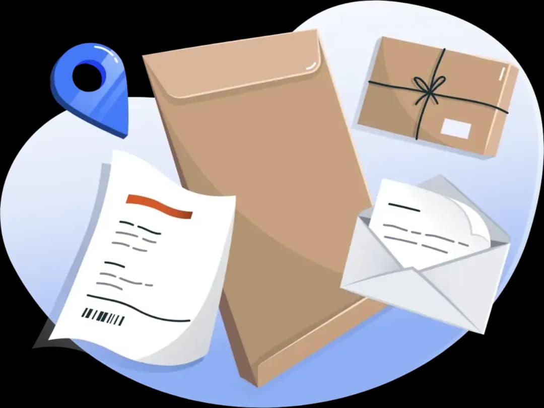 Invio di documenti importanti per posta
