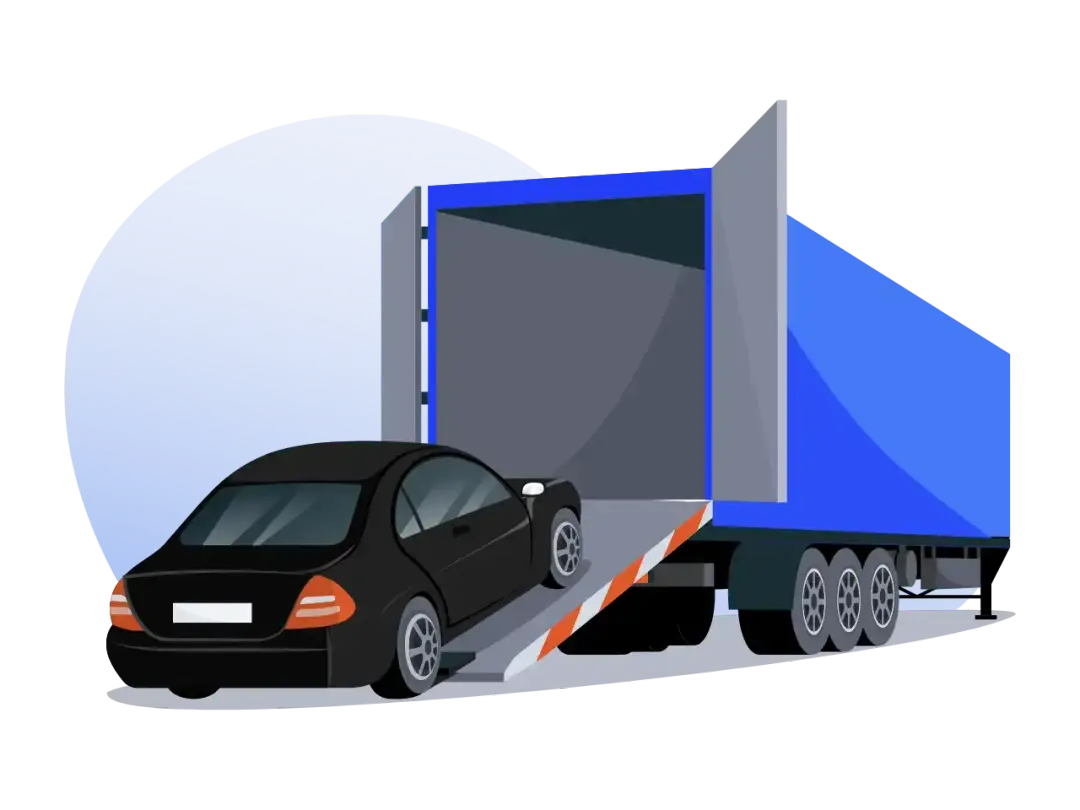 Door-to-door car transport to Switzerland