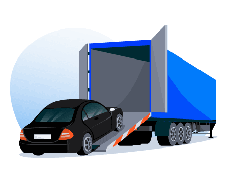 transport samochodow