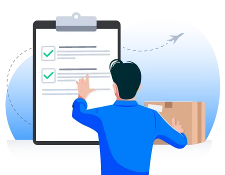 dedouanement pour envoyer a New York