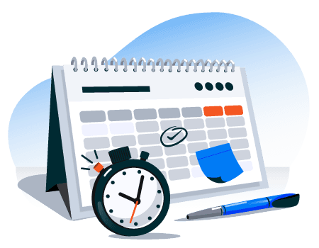 calendrier de livraison