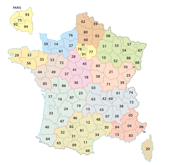 french postcode