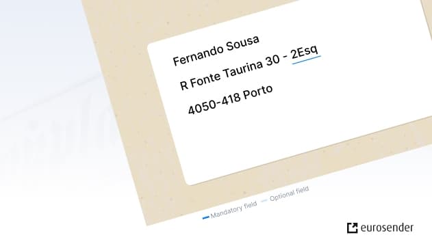 additional info portuguese address