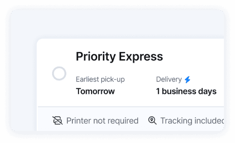 priority express service